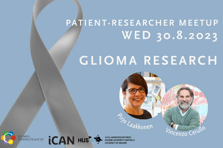 Patient-researcher meetup online: Advances in glioma research