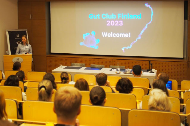 Lively discussions at the Gut Club Finland meeting